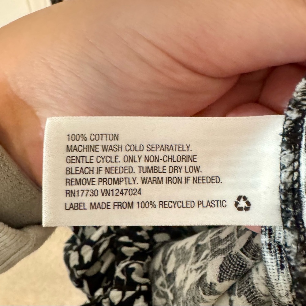 RIXO x Target | Midi Ruffle Dress, Black & White Floral Print, Size 16 - EUC - Picture 11 of 11